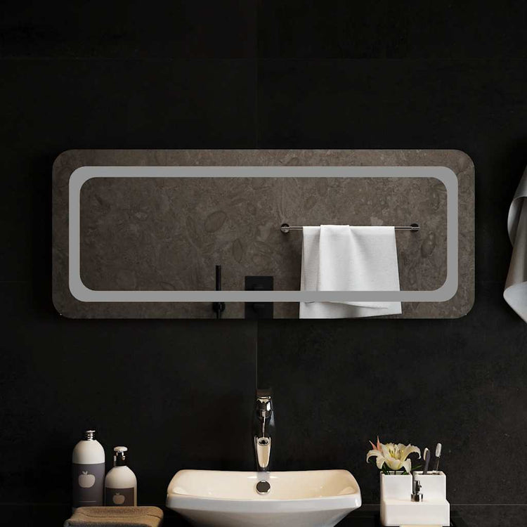 Miroir de salle de bain Vidaxx LED 100x40 cm