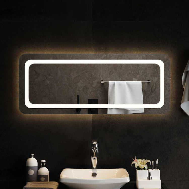 Miroir de salle de bain Vidaxx LED 100x40 cm