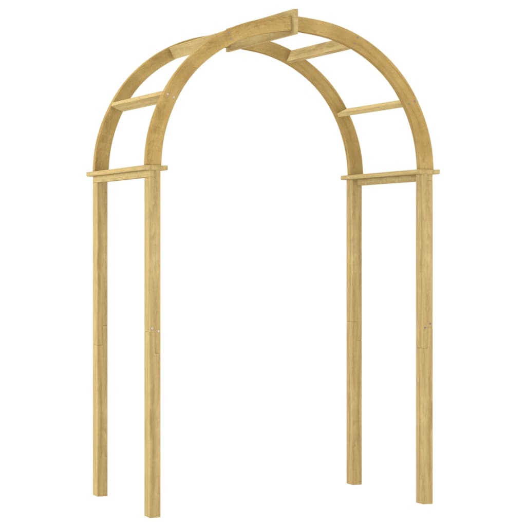 Vidaxl boog 141x97x243 cm Pine solide imprégnée