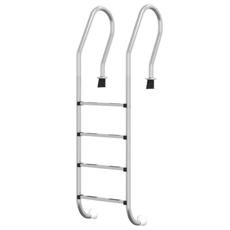 Échelle de piscine Vidaxl 54x38x184.5 cm 304 Acier inoxydable