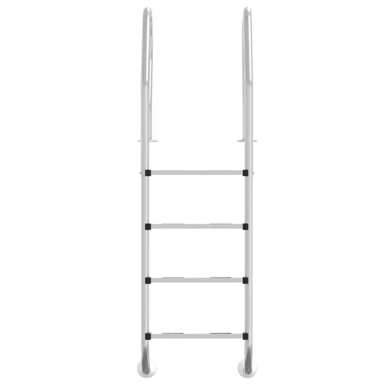 Échelle de piscine Vidaxl 54x38x184.5 cm 304 Acier inoxydable