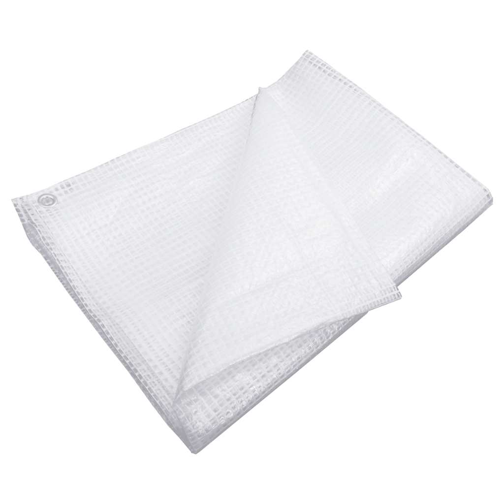 Appareil Vidaxl Leno 140 g m² 6x8 m blanc