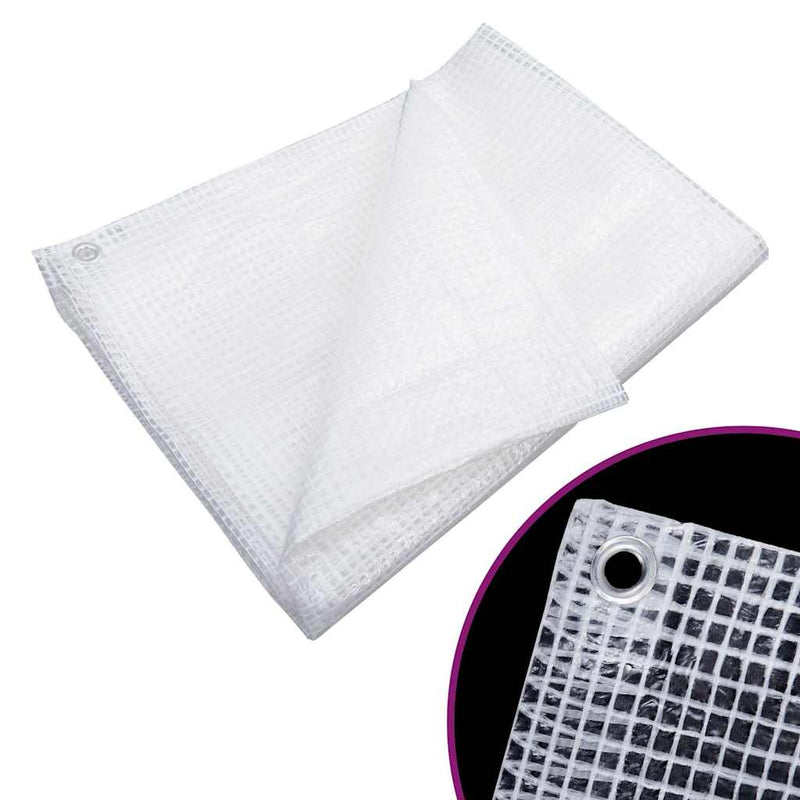 Appareil Vidaxl Leno 140 g m² 8x12 m blanc