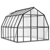 Vidaxl Greenhouse avec cadre de base 9,53 m² Aluminium anthracite -colored