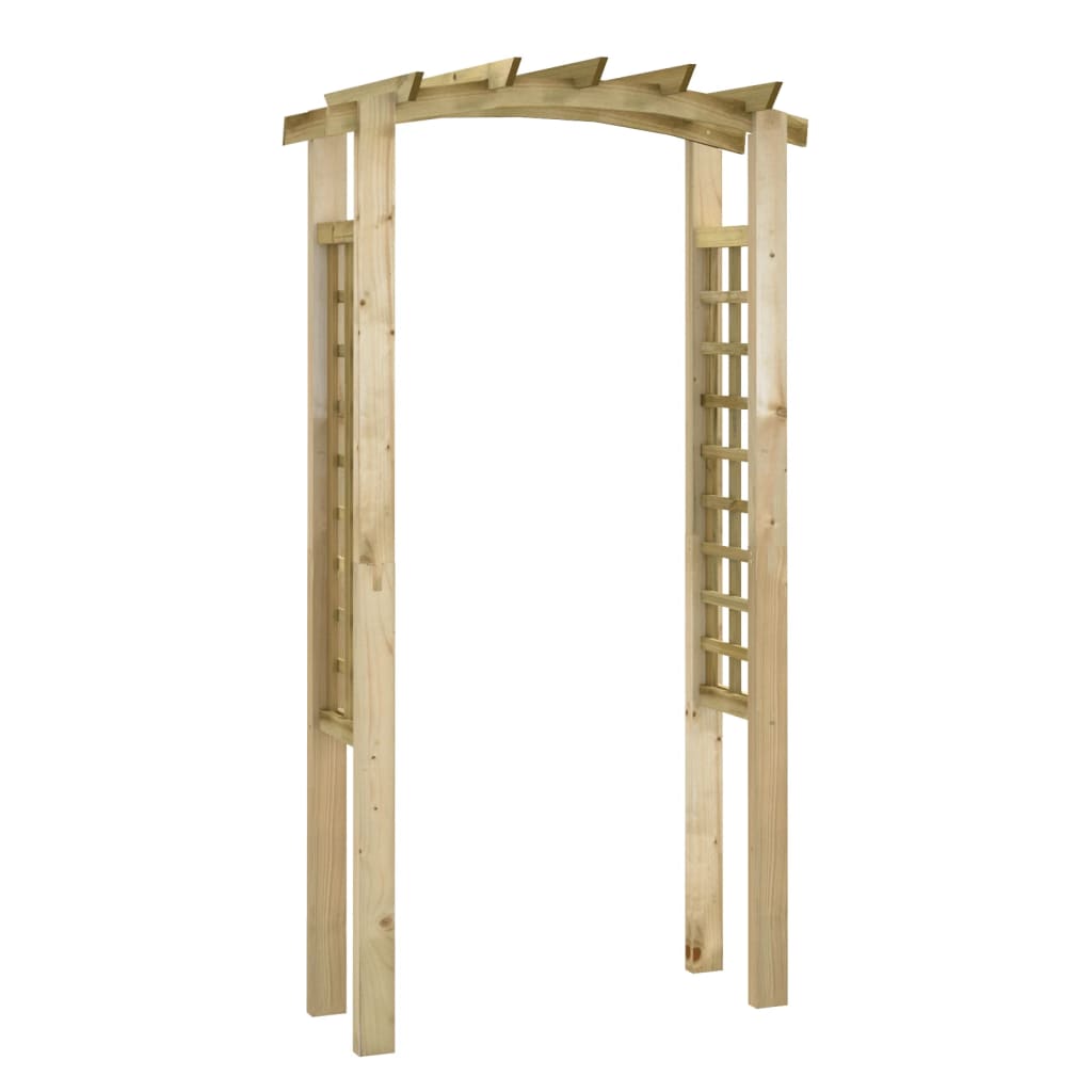 Vidaxl Garden Arch 110x60x210 cm Pine solide imprégnée