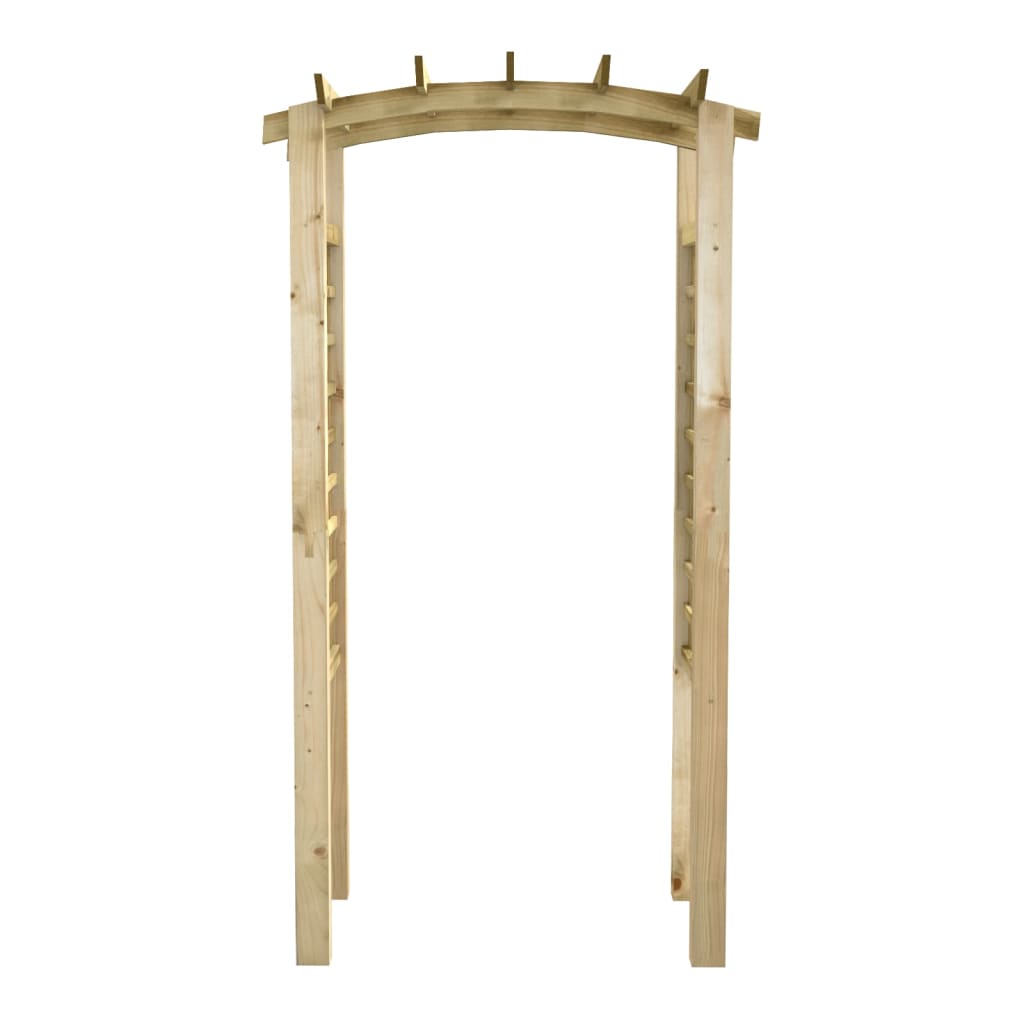 Vidaxl Garden Arch 110x60x210 cm Pine solide imprégnée