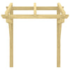 Vidaxl 318569 Cauvet de porte 100x100x80 cm en bois de pin imprégné