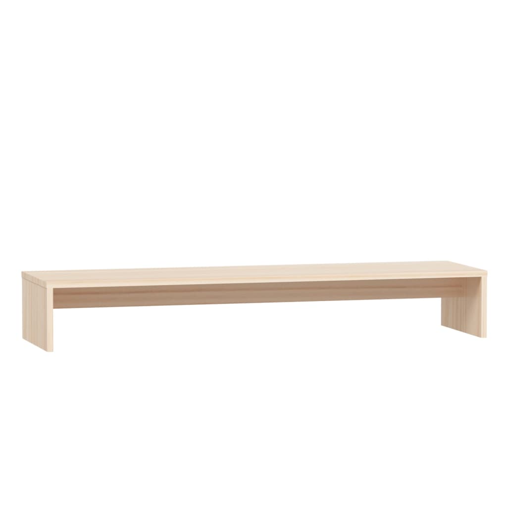 Vidaxxl support pour écran 100x27x15 cm bois de pin massif