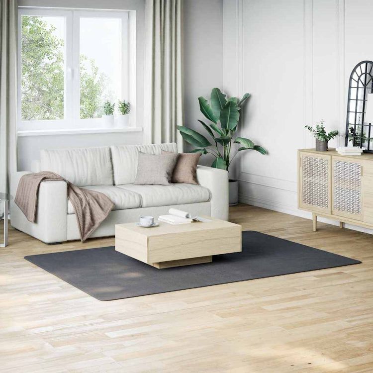 Tapis vidaxl lavable à pôle court antidérapant 160x230 cm anthracite
