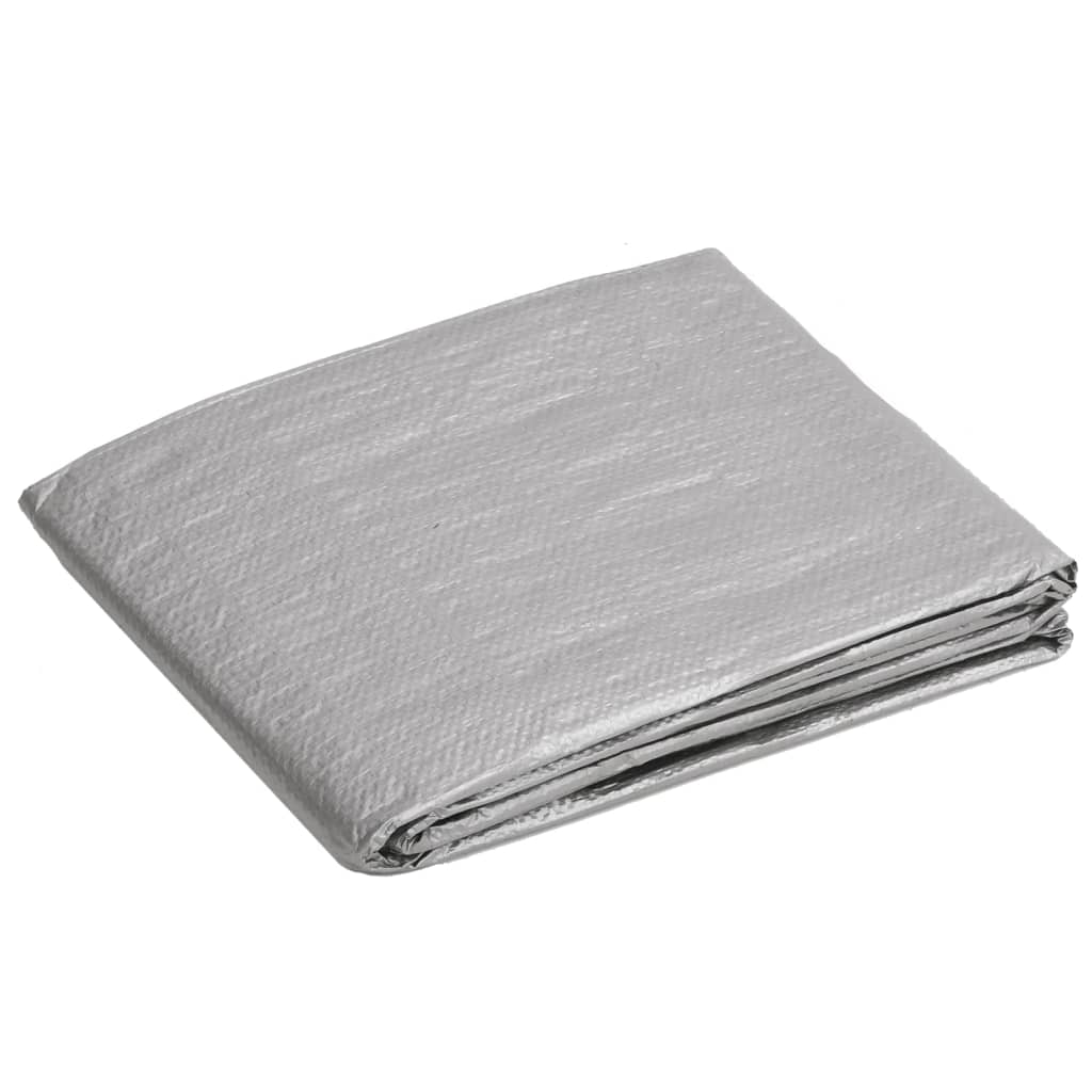 Vidaxl Device Sail 90 g m² 4x6 m gris HDPE
