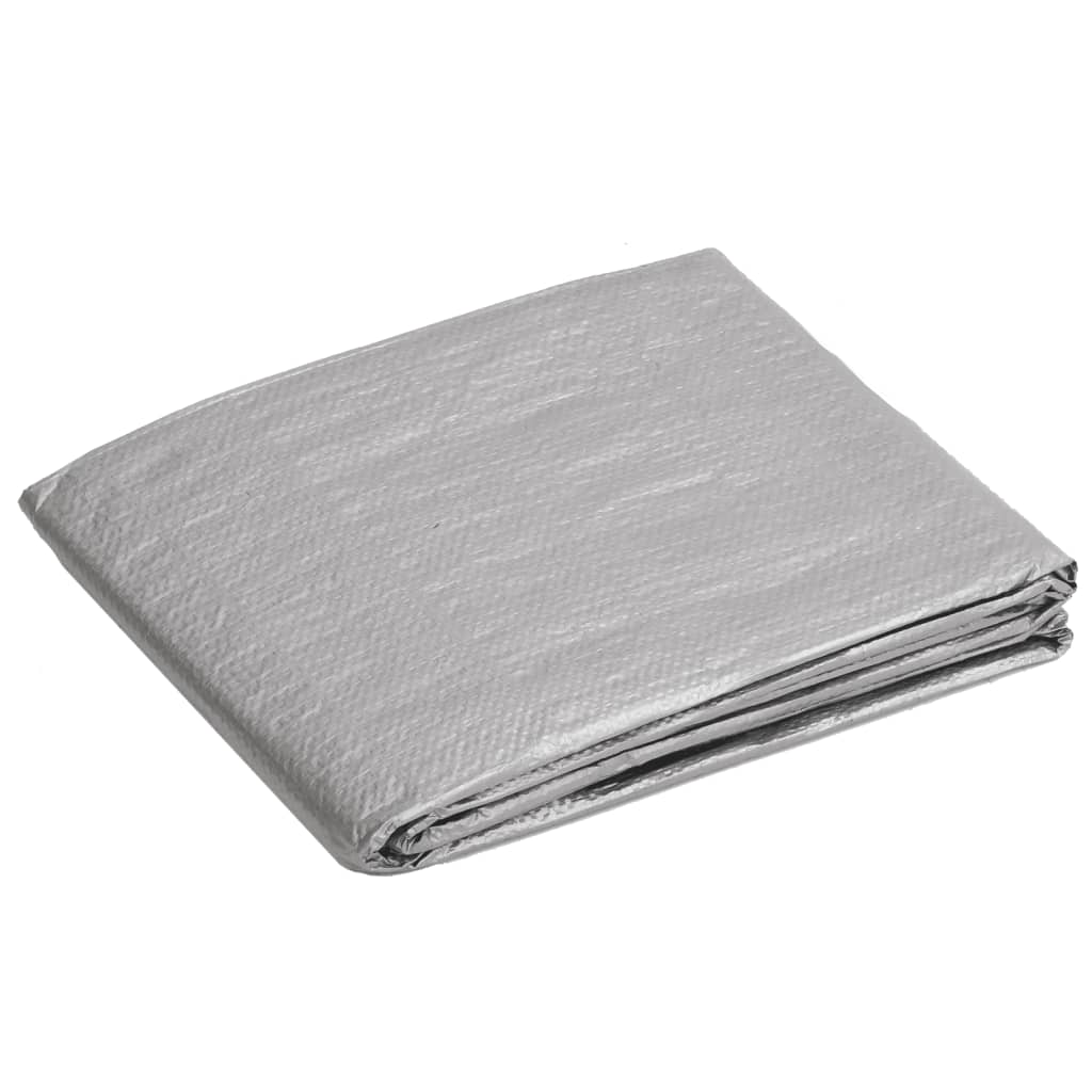 Dispositif Vidaxl 90 g m² 6x8 m gris HDPE