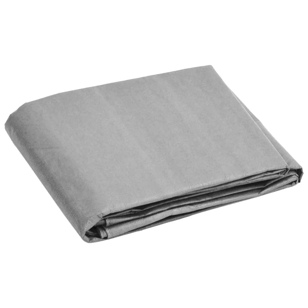 Dispositif Vidaxl 180 g m² 8x8 m gris HDPE