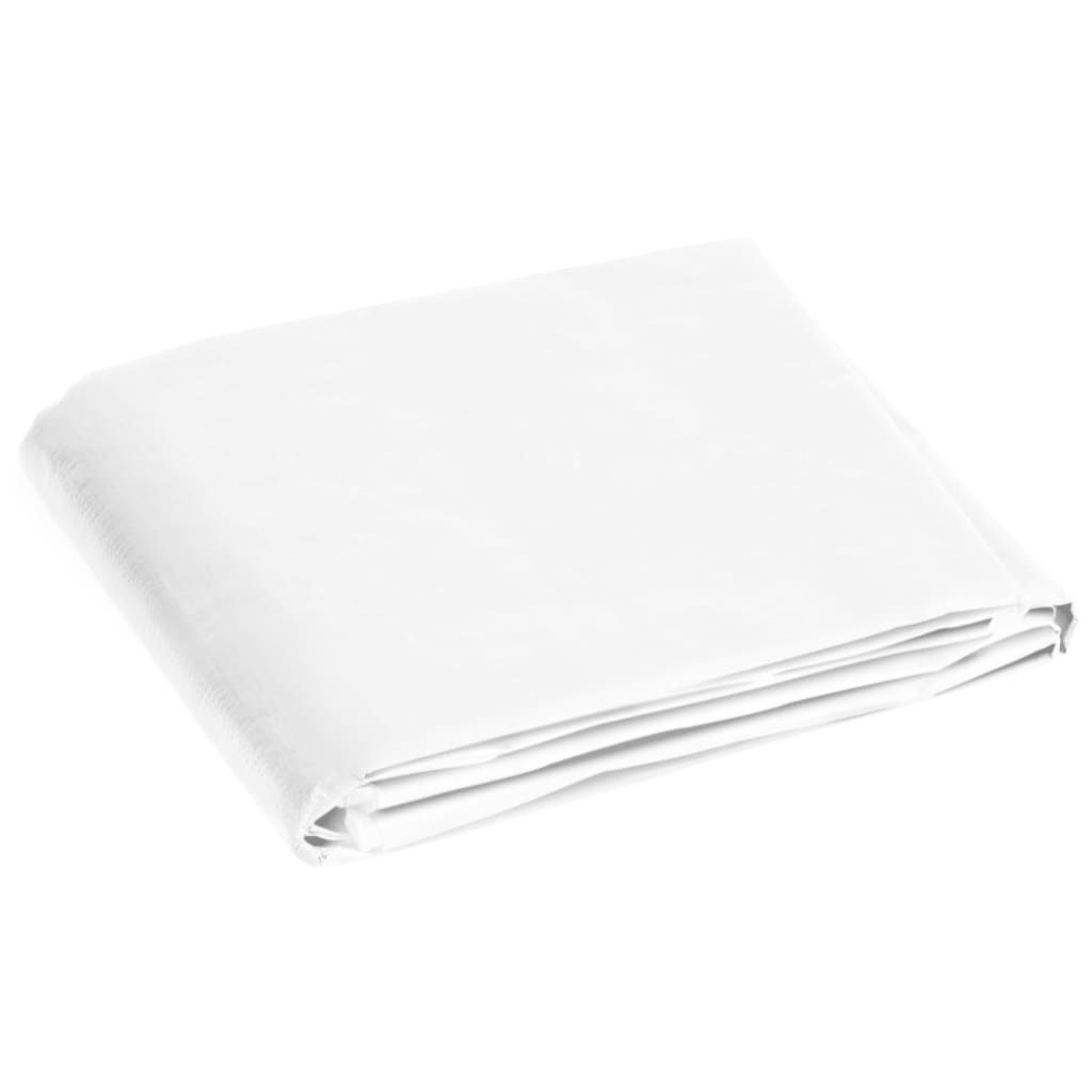 Appareil Vidaxl 180 g m² 3x4 m HDPE blanc