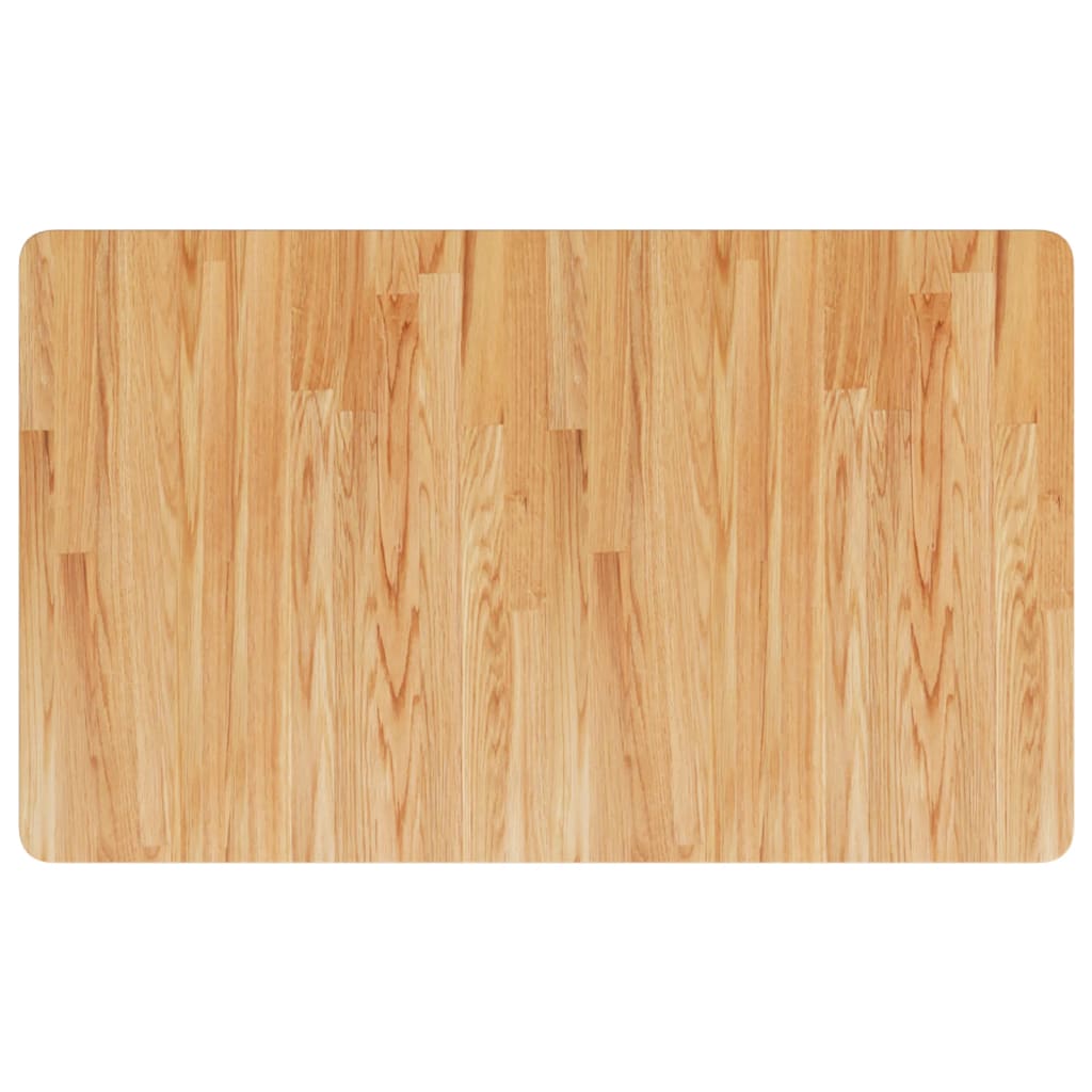 Tableau de lavabo VIDAXL 100x60x1,5 cm en bois massif massif brun clair