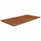 Table de lavabo VIDAXL 100x50x1,5 cm en bois massif massif foncé