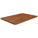 Vidaxl Washingin Feille 60x40x1,5 cm Bround foncé en bois massif traité