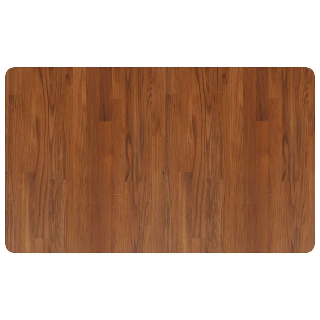 Table de lavabo VIDAXL 100x60x1,5 cm en bois massif massif brun foncé