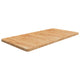 Tableau de lavabo VIDAXL 100x50x2,5 cm Brun clair en bois massif traité