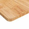 Tableau de lavabo VIDAXL 100x50x2,5 cm Brun clair en bois massif traité