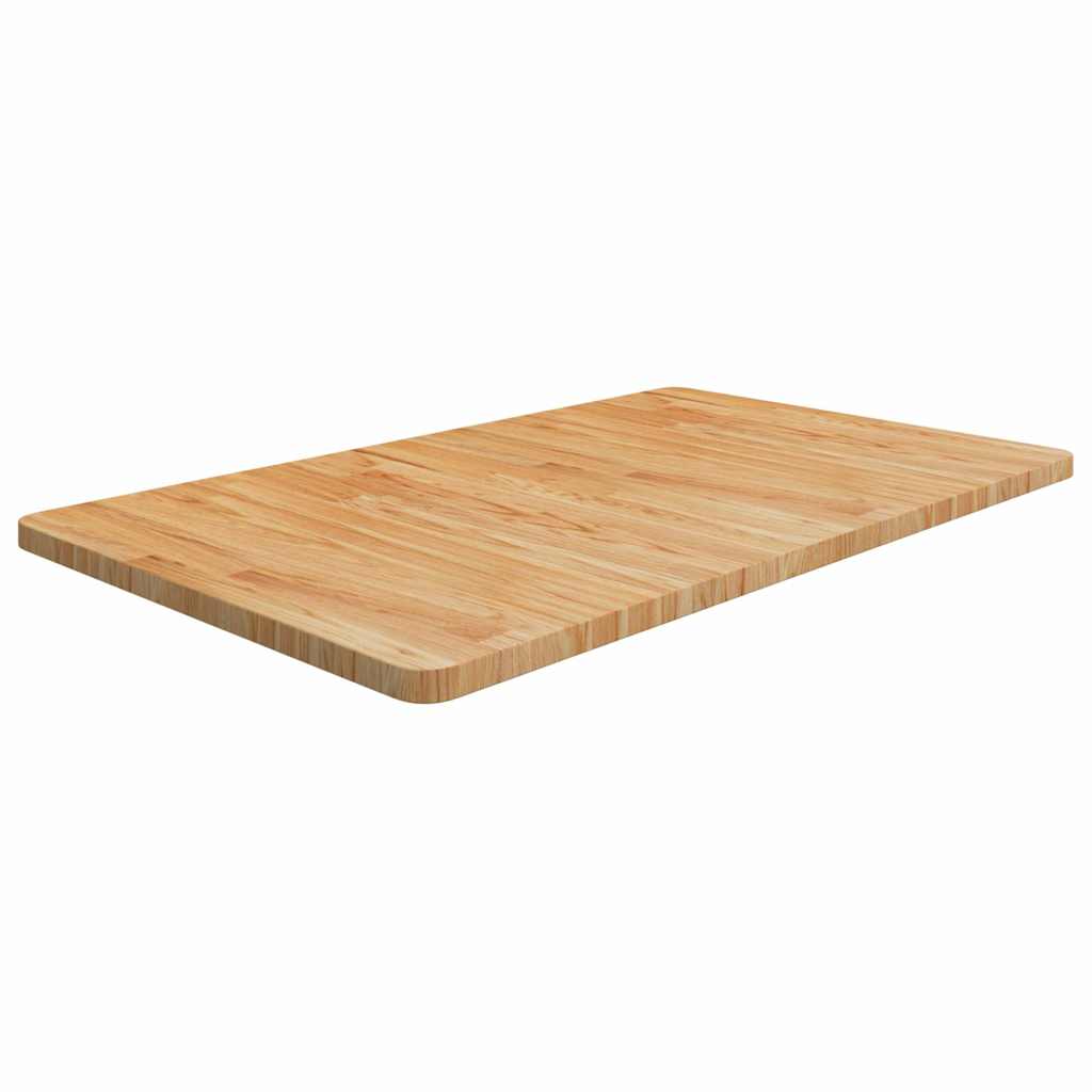 Tableau de lavabo VIDAXL 100x60x2,5 cm en bois massif massif brun clair