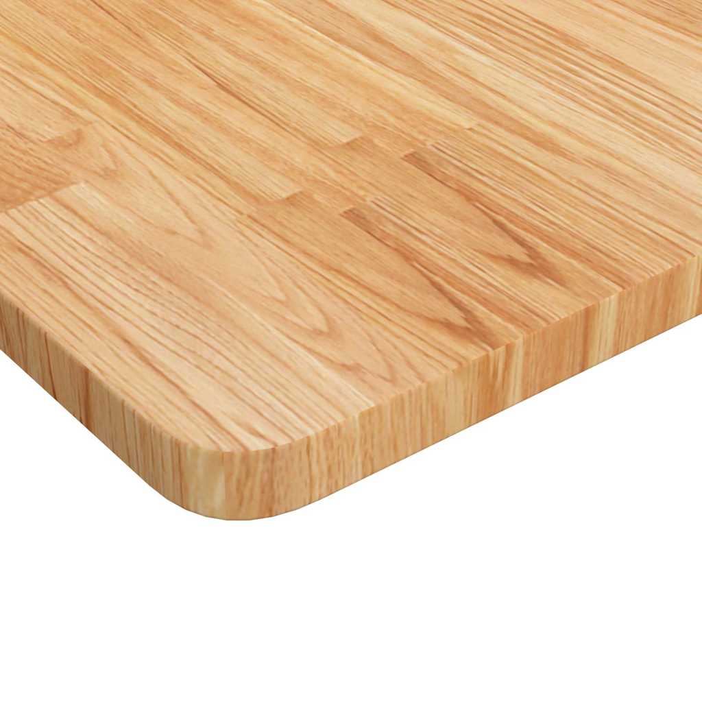 Tableau de lavabo VIDAXL 100x60x2,5 cm en bois massif massif brun clair