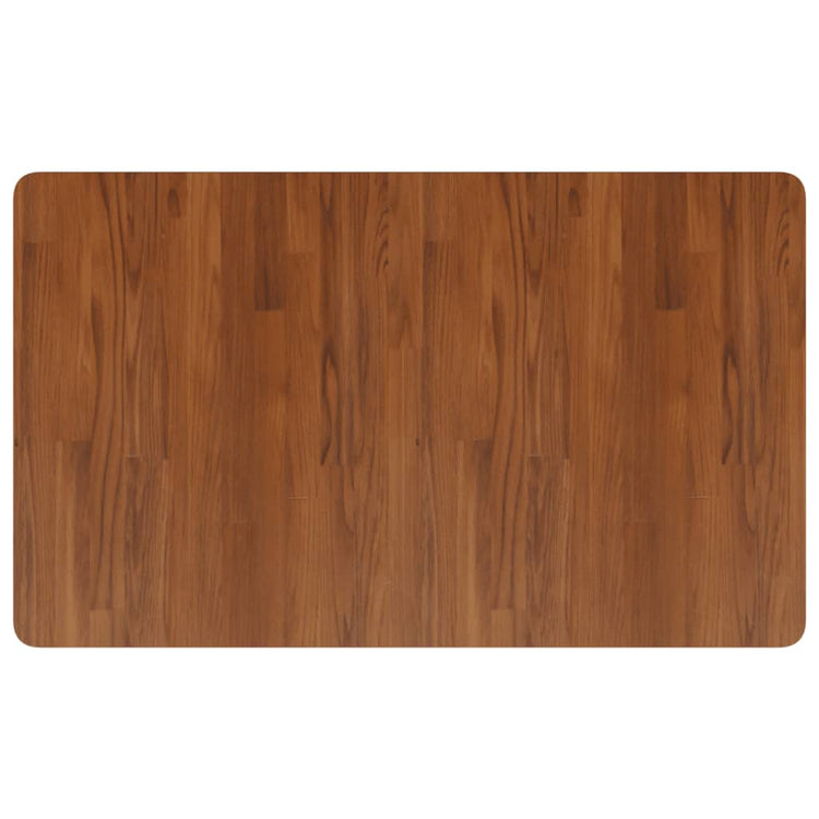 Table de lavabo VIDAXL 100x60x2,5 cm en bois massif massif foncé
