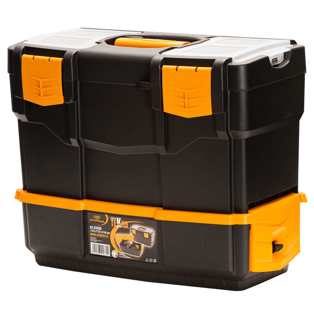 Vidaxl Toolbox 420x220x340 mm en polypropène