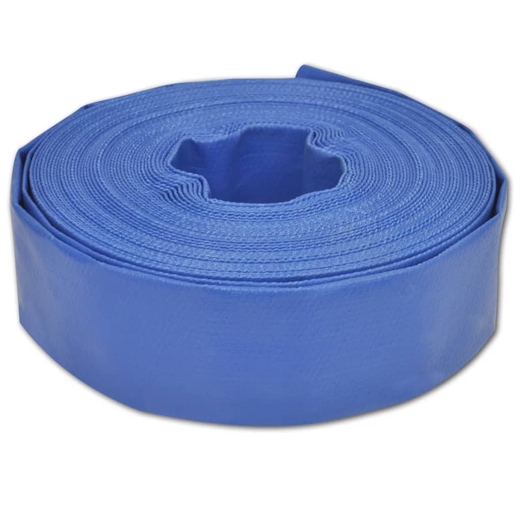 Plat de tuyau vidaxl 3 '' 25 m PVC