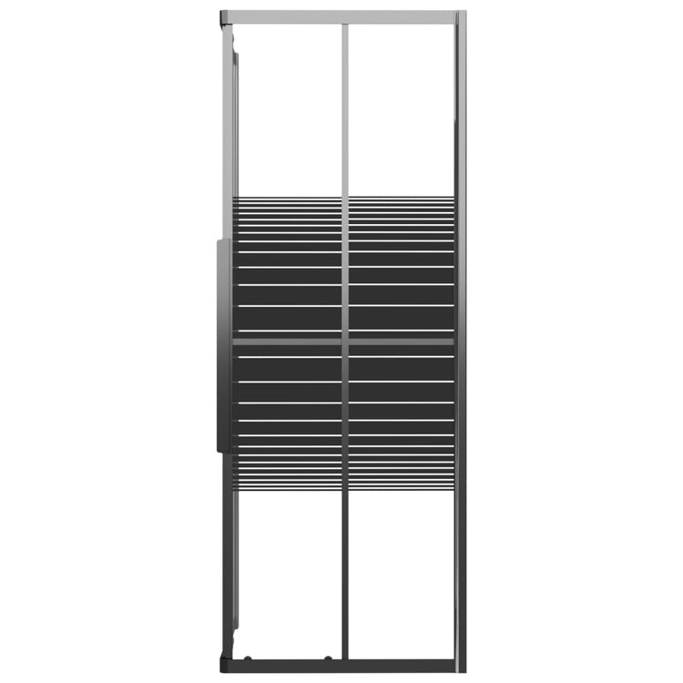 Rayures de la cabine de douche vidaxl 70x70x180 cm esg noir