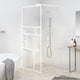 Vidaxl Walk-In Walking Mur 90x195 cm ESG-glas blanc
