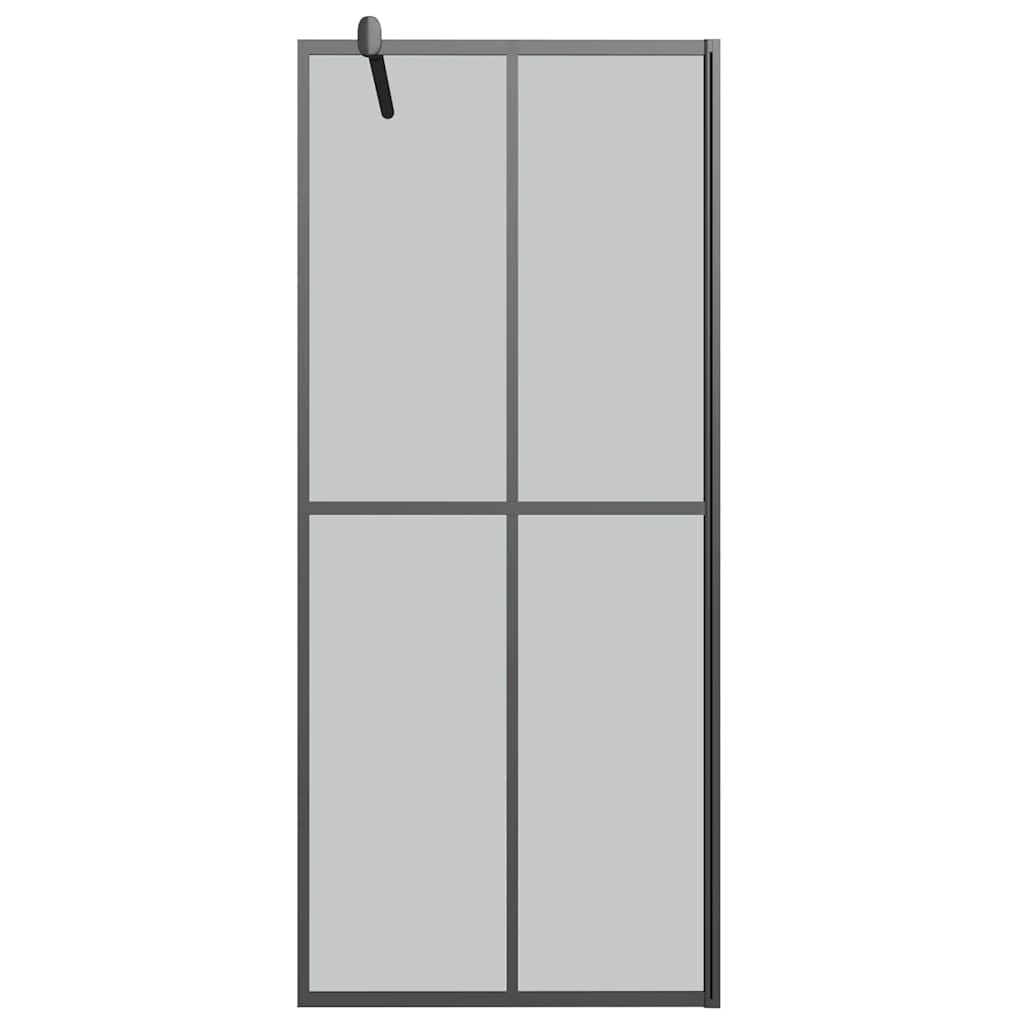 Paroi de douche à l'italienne Vidaxx 90x195 cm verre trempé foncé