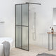Paroi de douche à l'italienne Vidaxx 90x195 cm verre trempé foncé