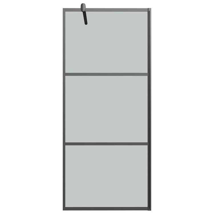 Vidaxl Walk-In Walk Word 90x195 cm noir esg noir