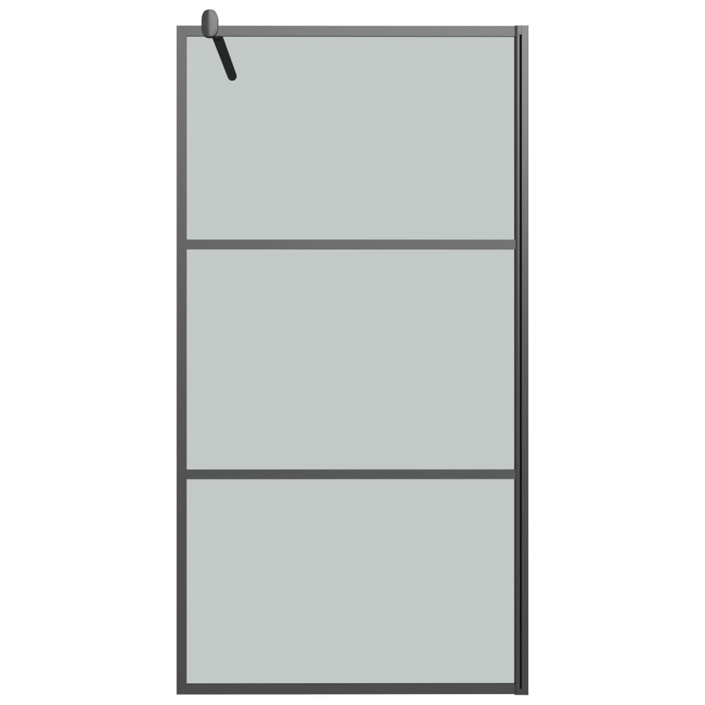 Vidaxl Walk-In Walk Walk 115x195 cm noir esg noir