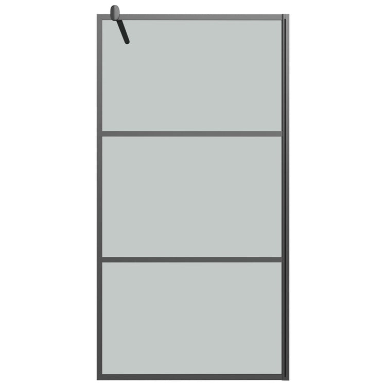 Vidaxl Walk-In Walk Walk 115x195 cm noir esg noir