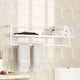 Rack de serviettes Vidaxl 95x25x22 cm Blanc