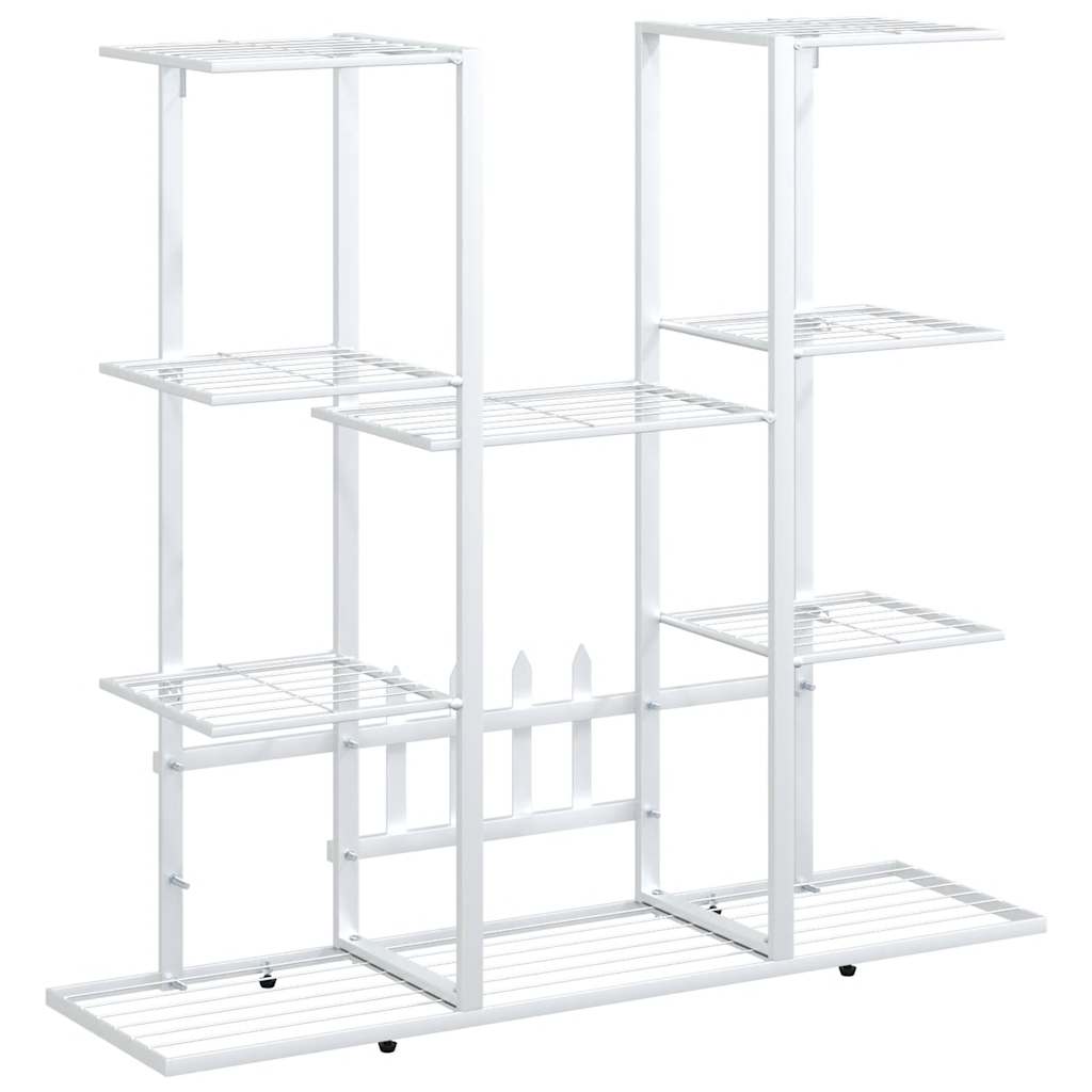 Norme de fleur de Vidaxl 94.5x25x89 cm Blanc
