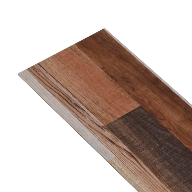 Planches de plancher vidaxl auto-adhésives 2,51 m² 2 mm en PVC multi-colorants