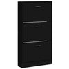 Armoire à chaussures Vidaxl 59x17x108 cm Bois de bois propriété