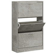 Armoire à chaussures Vidaxl 63x24x103 cm Prix en béton en bois transformé - afbeelding 3