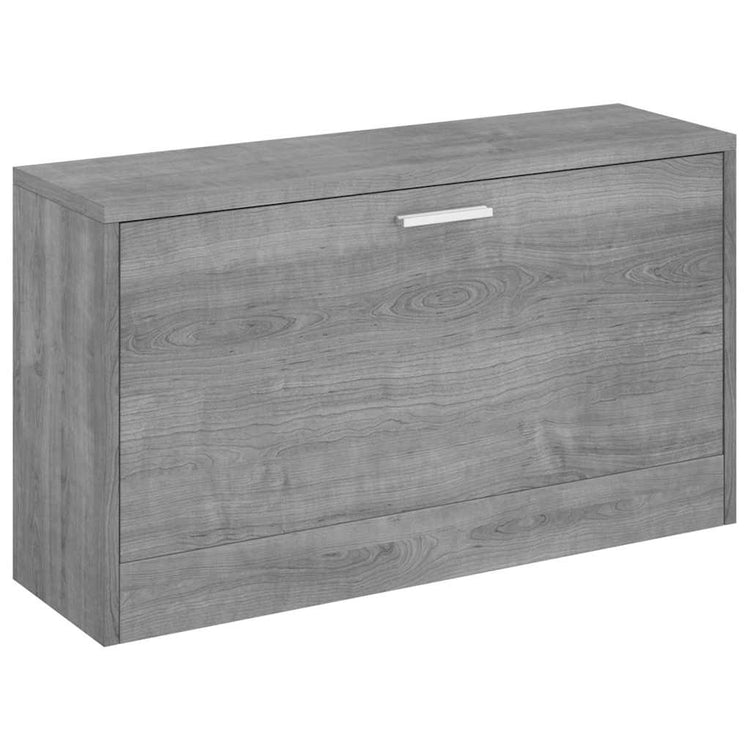 Canapé de chaussure vidaxl 80x24x45 cm en bois de bois de bois de chêne sonoma