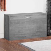 Canapé de chaussure vidaxl 80x24x45 cm en bois de bois de bois de chêne sonoma - afbeelding 1