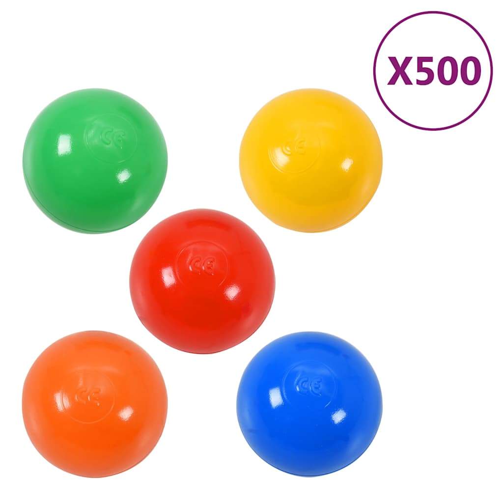 Vidaxl playball 500 st multi-colorant