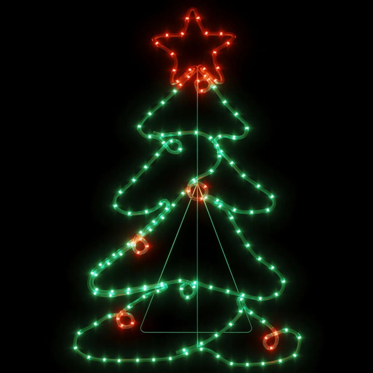 Vidaxl Christmas Arbre avec 144 LED 88x56 cm