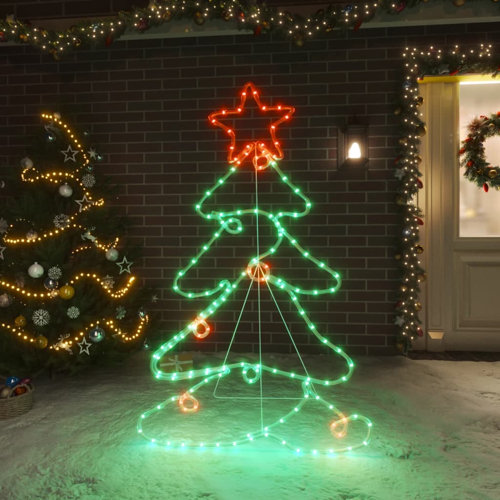 Vidaxl Christmas Arbre avec 144 LED 88x56 cm
