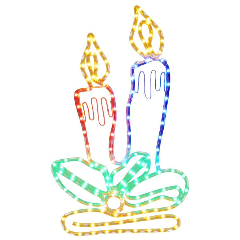 Vidaxl Christmas Figure Bougies avec 144 LED 70x42 cm