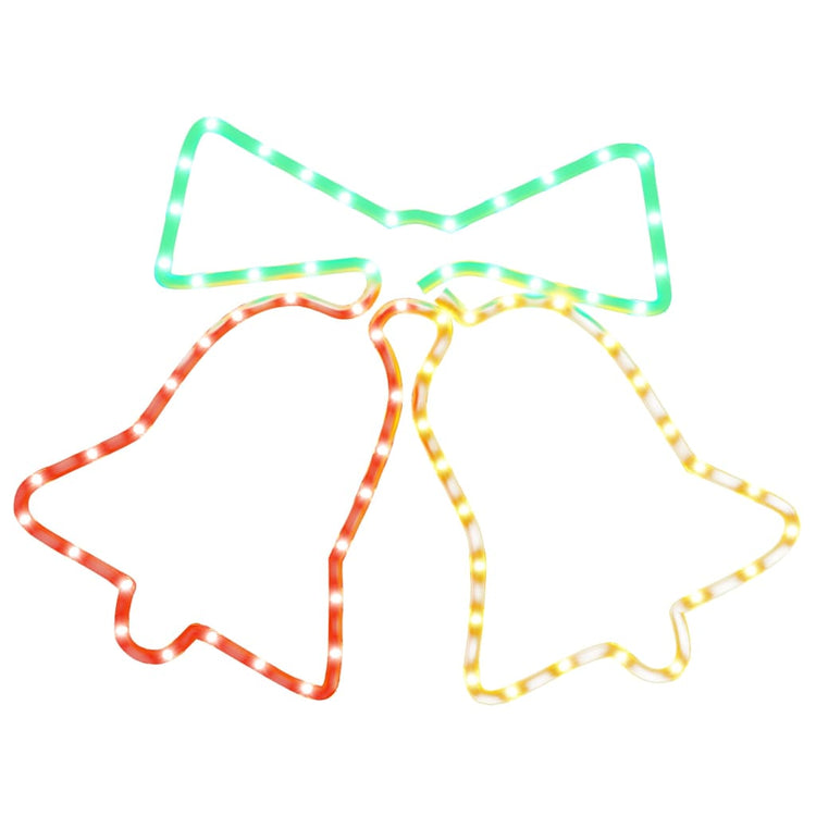 Vidaxl Christmas Figure Clocks avec 72 LED 50x56 cm