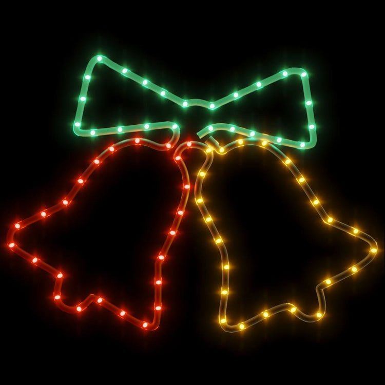 Vidaxl Christmas Figure Clocks avec 72 LED 50x56 cm