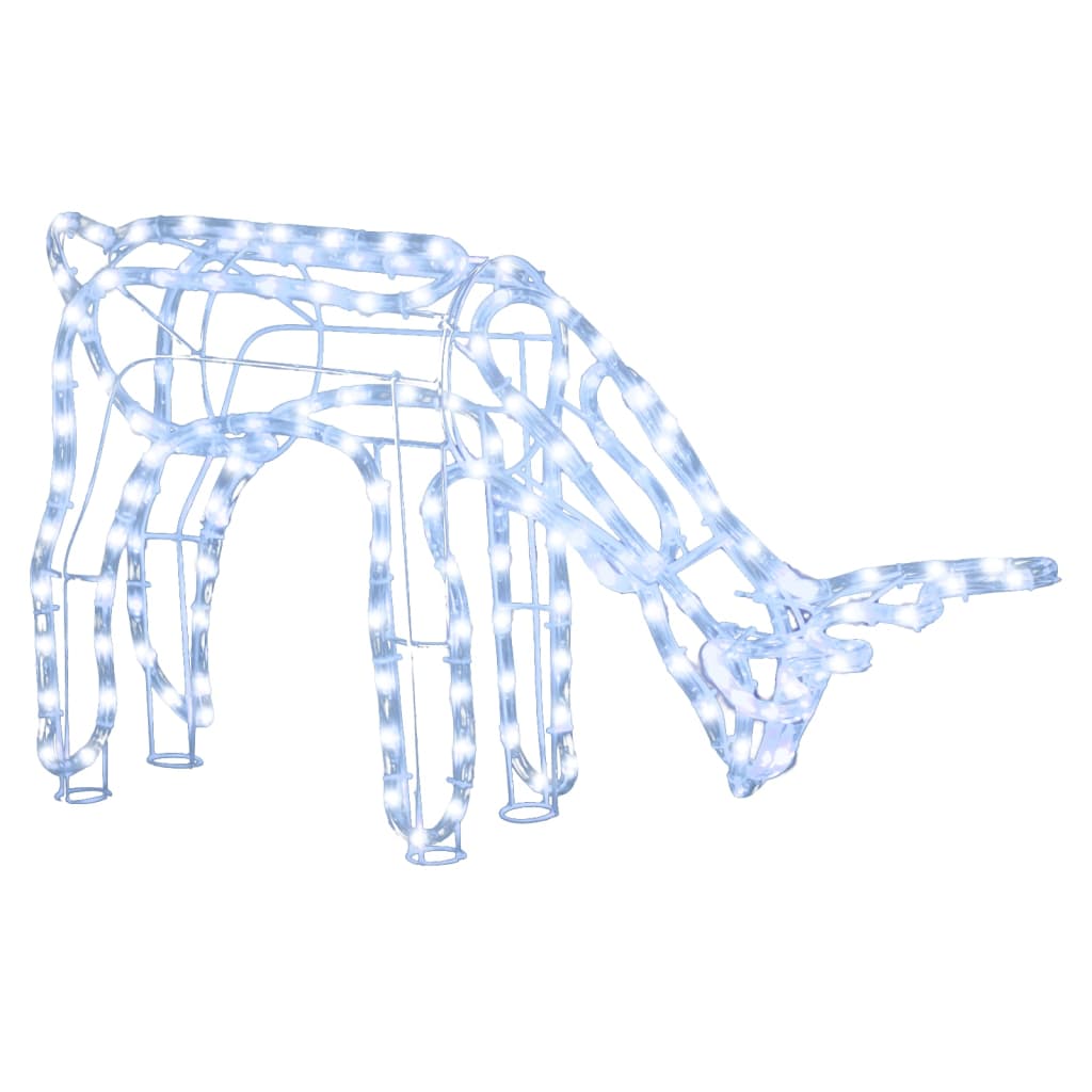 Vidaxl Christmas Lighting Rendeer Cold White 73x31x45 cm