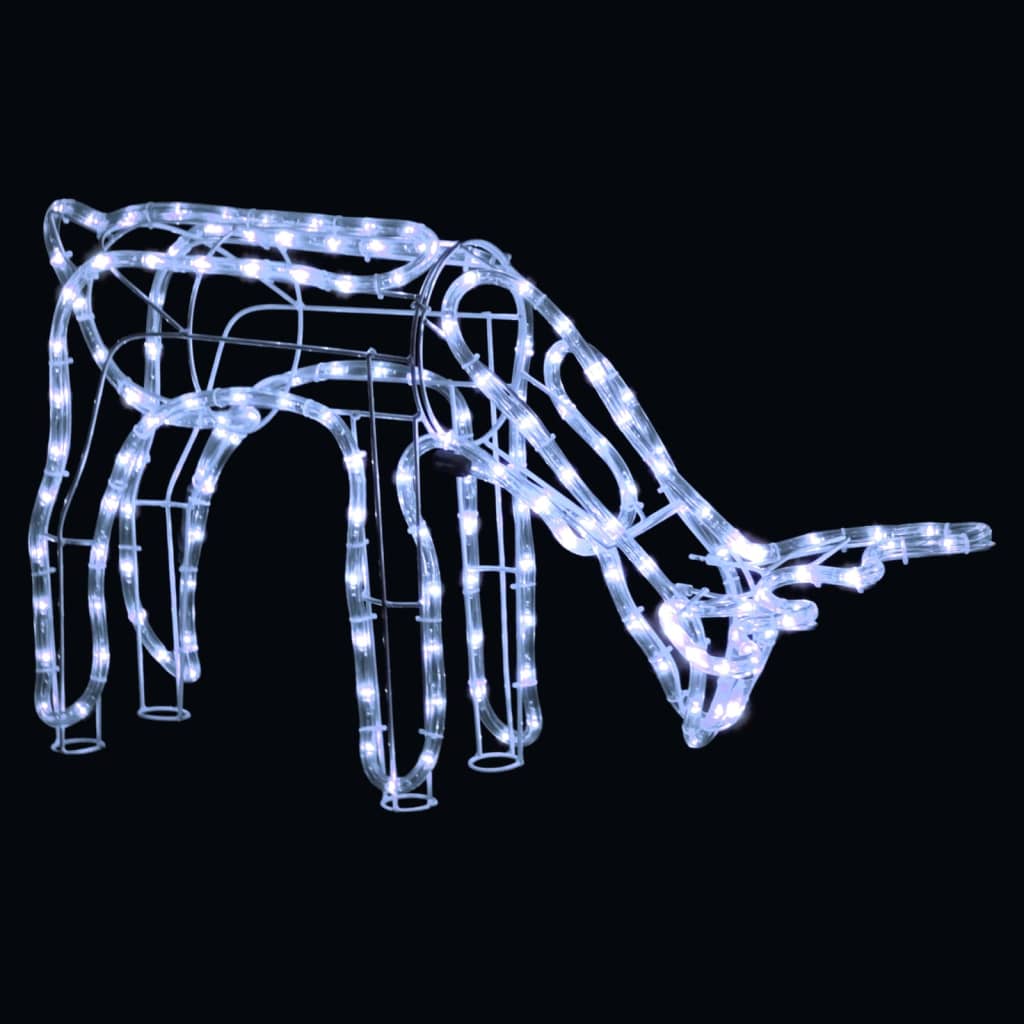 Vidaxl Christmas Lighting Rendeer Cold White 73x31x45 cm